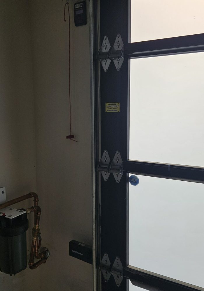 Garage door opener system installation in San Diego County